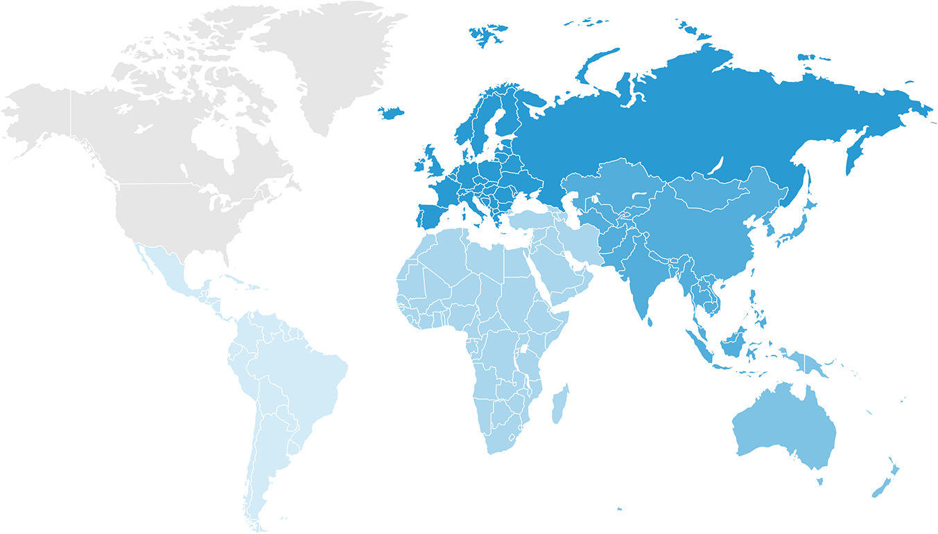 alumni distribution map